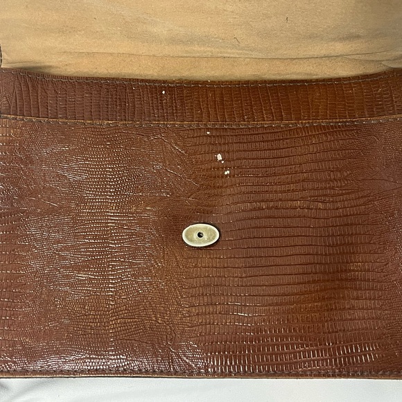 Vintage REEM Genuine Leather Clutch/Crossbody Bag - Picture 3 of 8